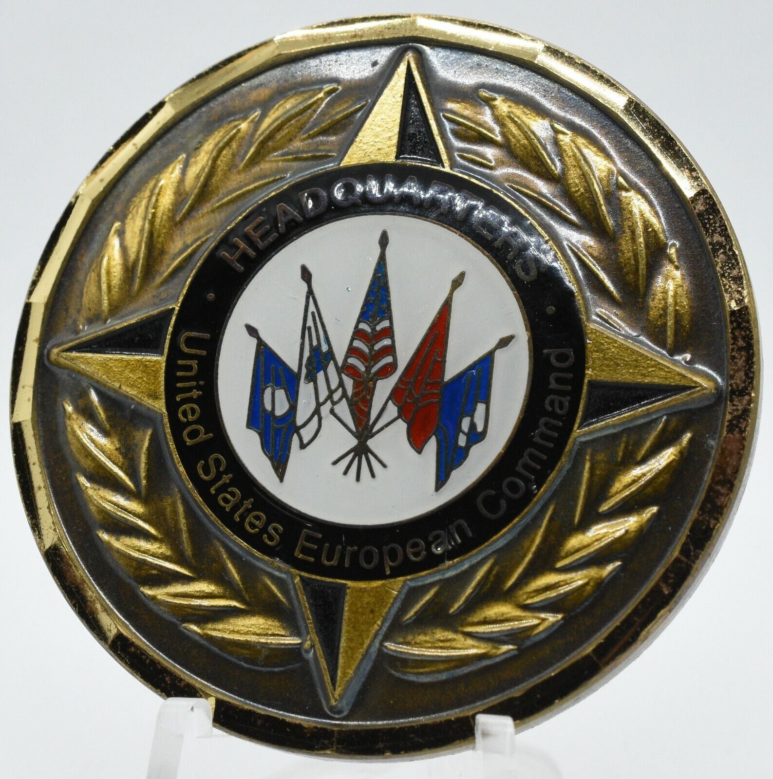 Headquarters United States European Command Commander James Jones Challenge Coin