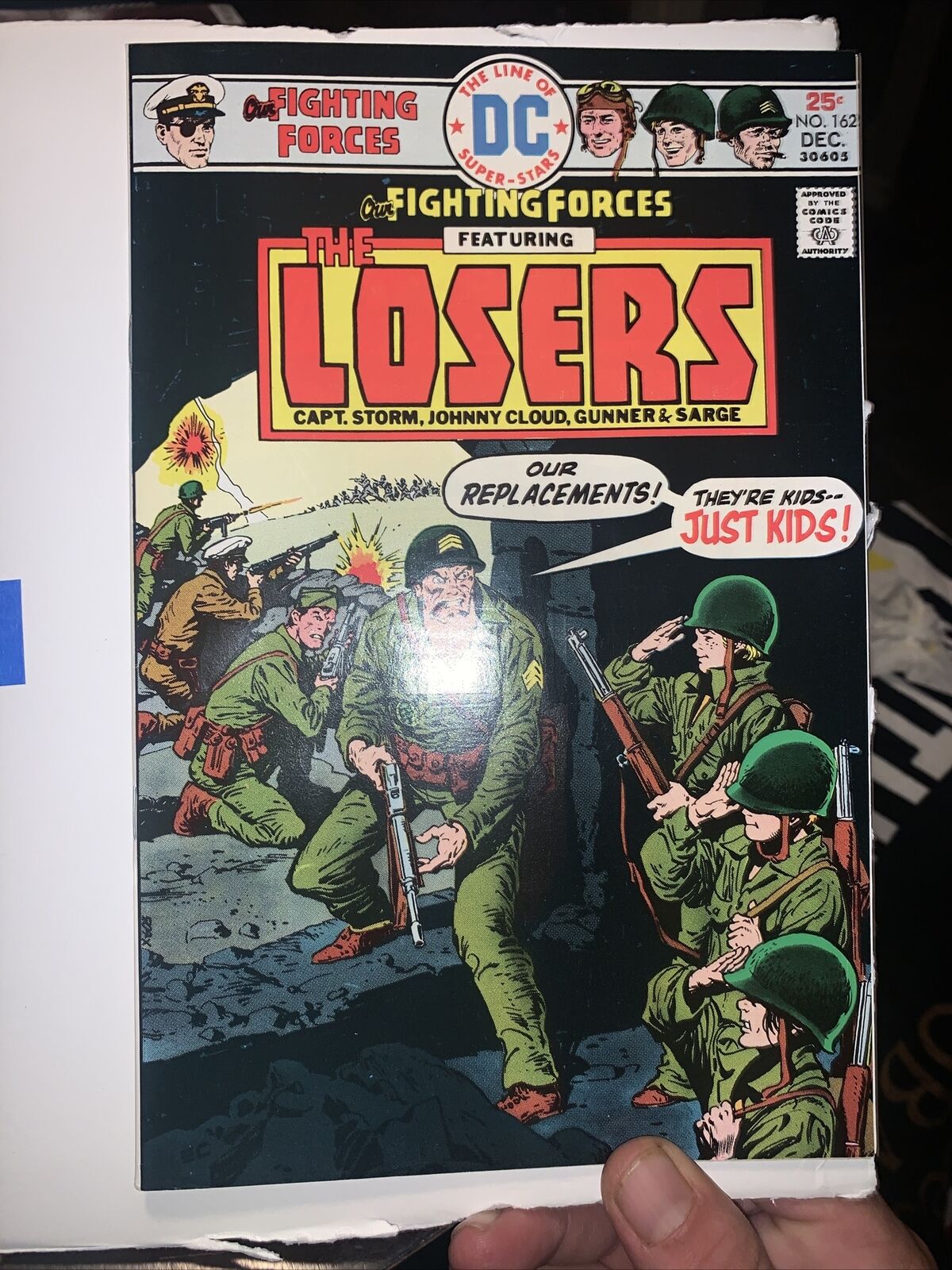 Our Fighting Forces #162 VF/VF+ Entire Issue By Jack “King” Kirby