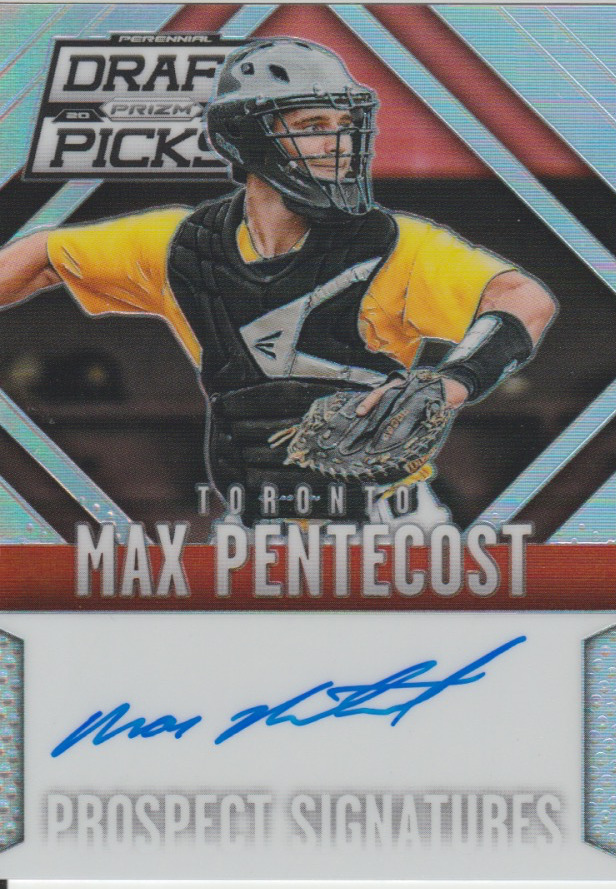 Max Pentecost 2014 Panini Prizm Draft Picks rookie RC auto autograph card 11