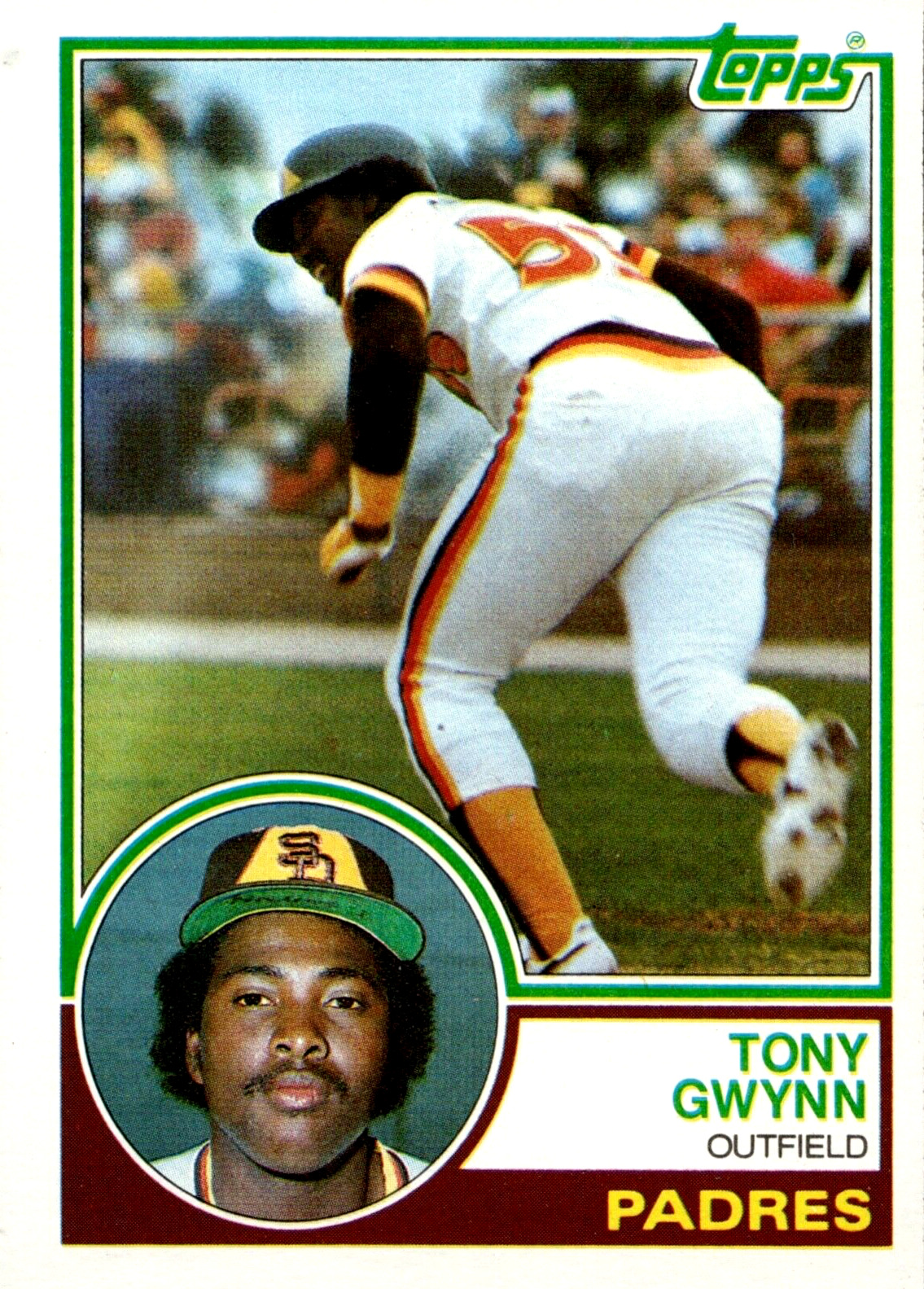 1983 Topps Tony Gwynn #482 Rookie San Diego Padres HOF - 