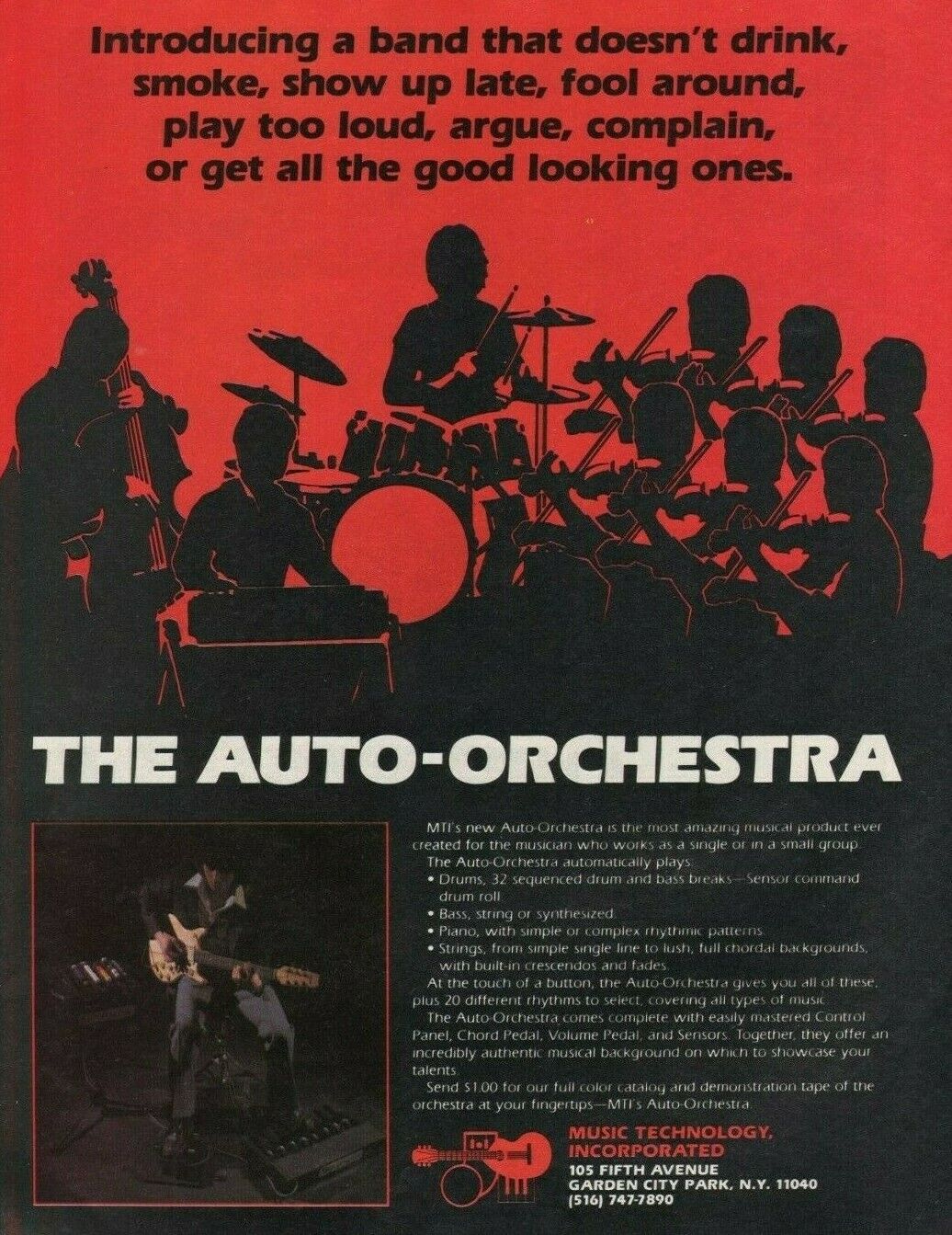 1980 MTI Auto-Orchestra - Vintage Ad