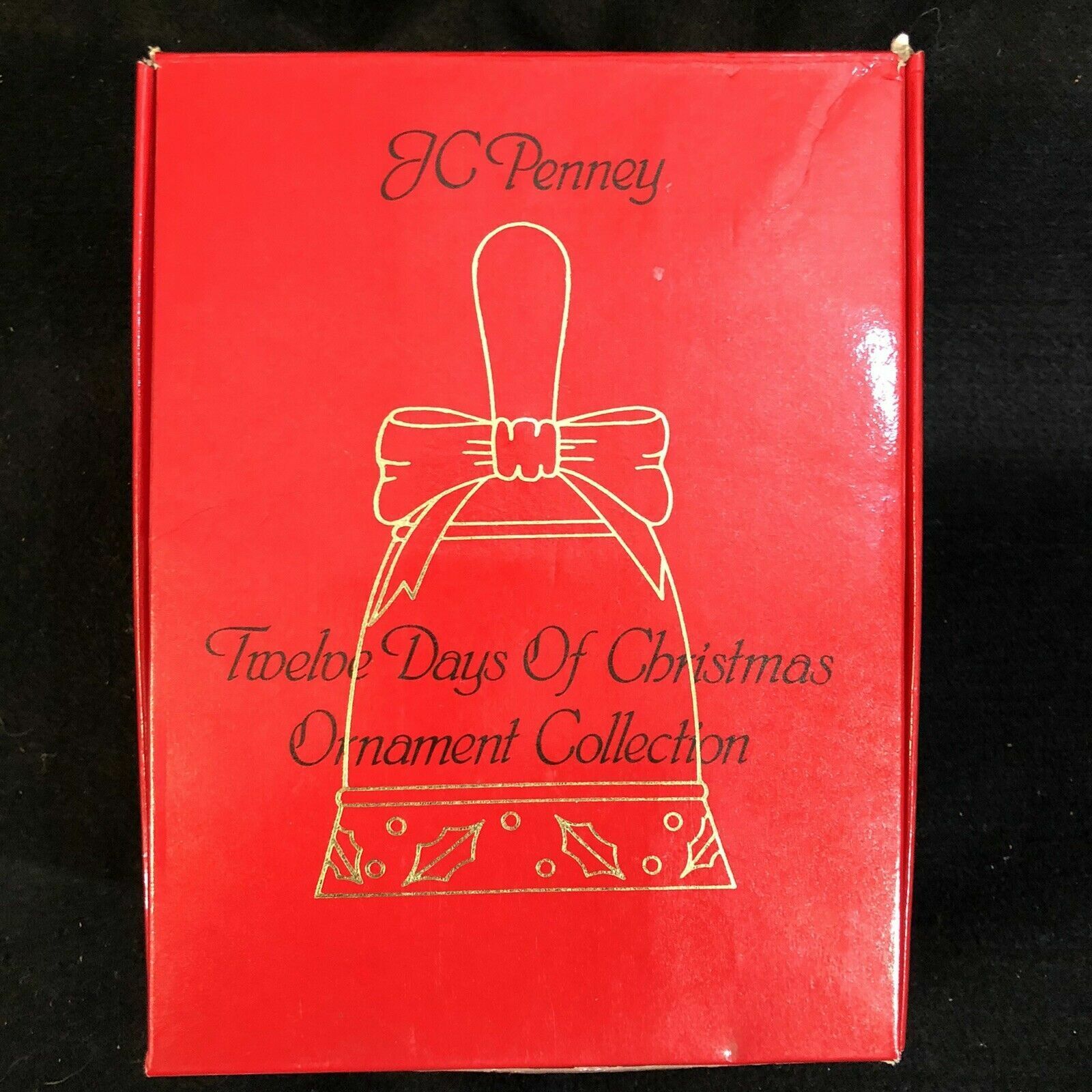 1997 JC Penney Twelve Days of Christmas Bisque Ceramic Bells Ornaments #BWLS2T