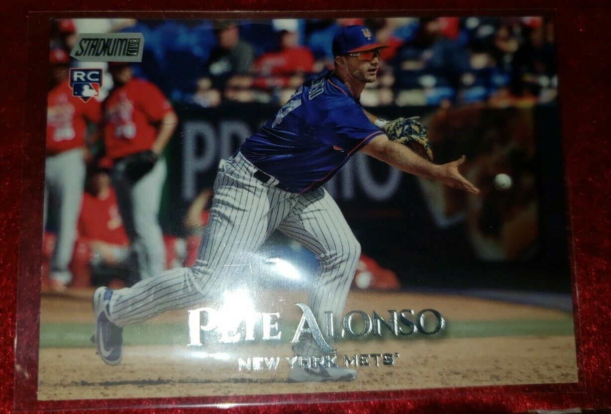 🔥2019 TOPPS STADIUM CLUB PETER ALONSO METS RC ROOKIE CARD #272 MINT 🔥