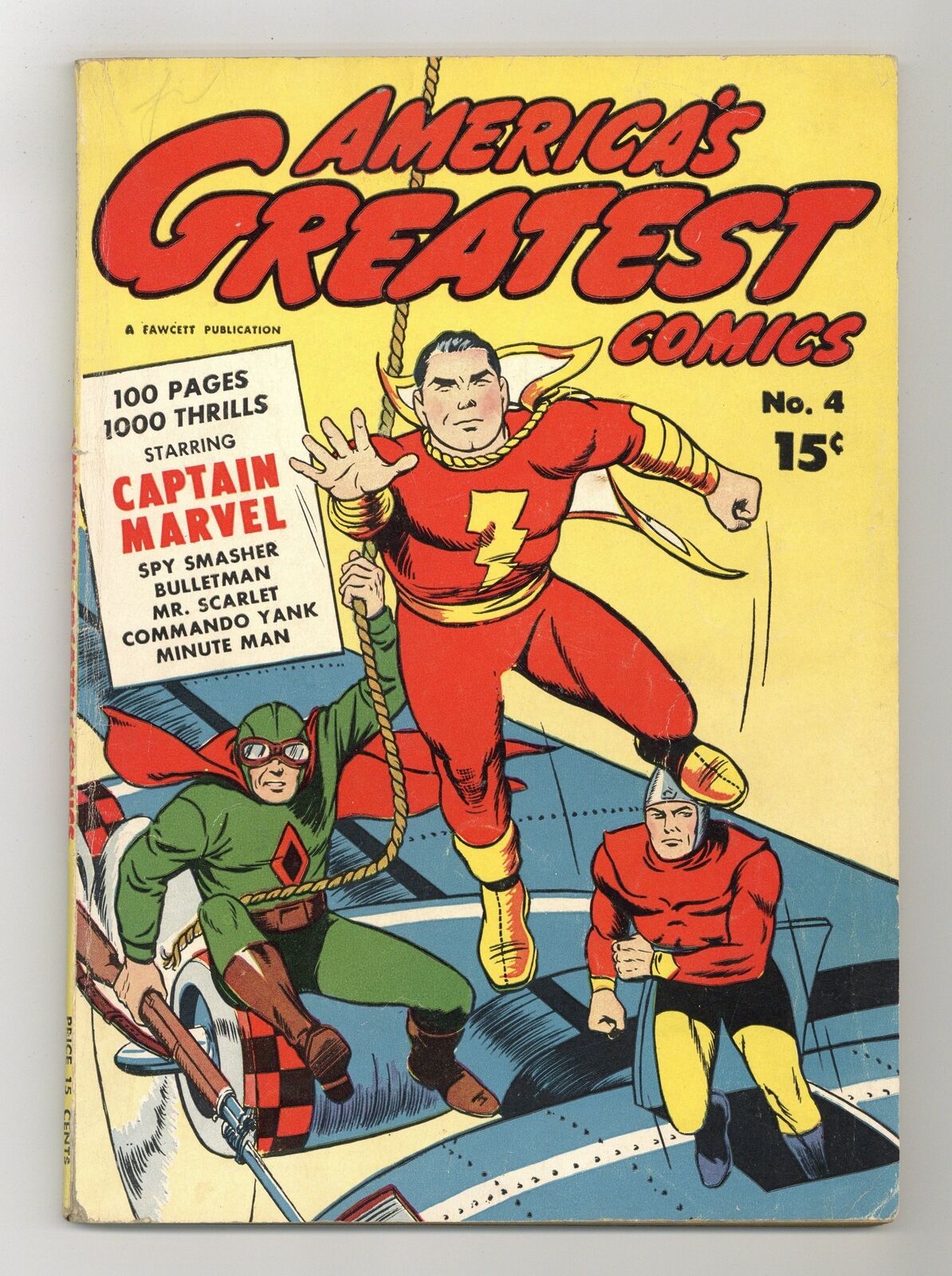 America's Greatest Comics #4 VG- 3.5 1942