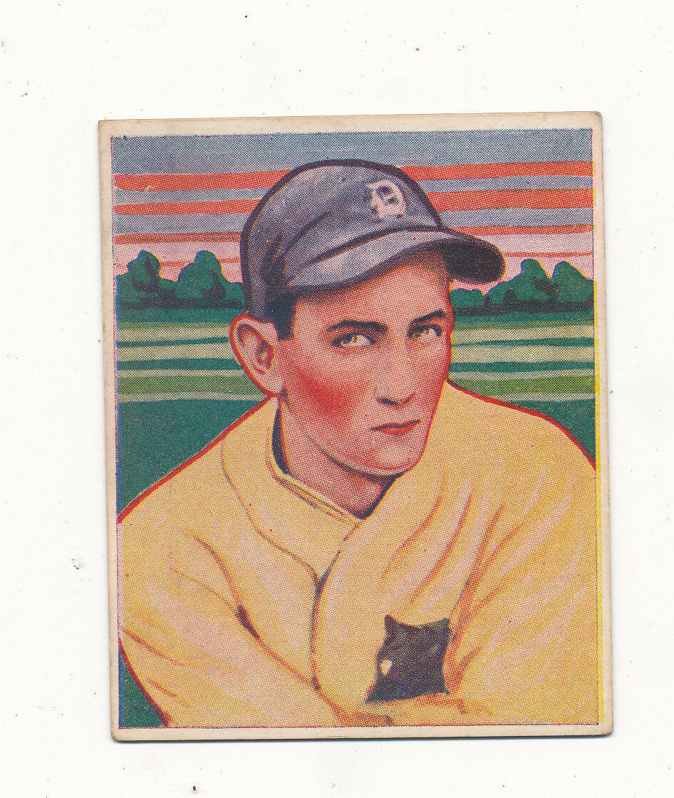 1933 Charlie Gehringer Ex George Miller Baseball Card Tigers clean 