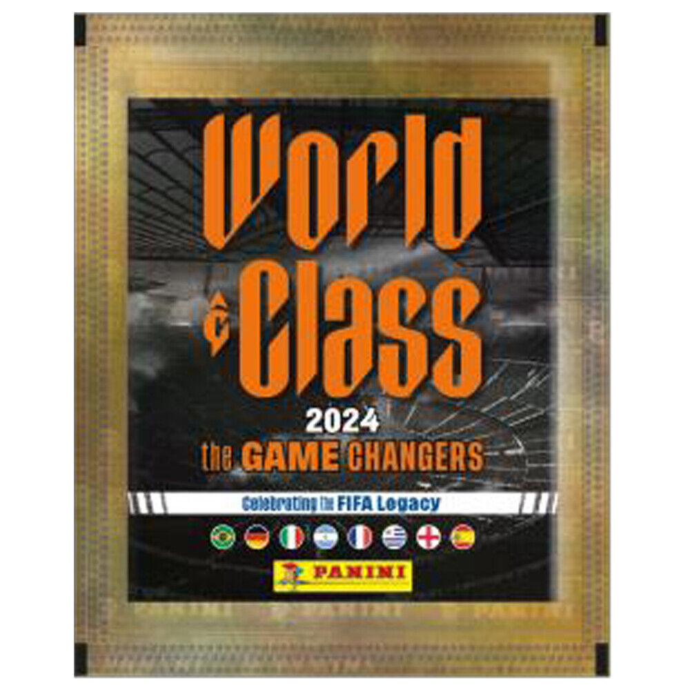 Panini World Class 2024 Collectible Sticker Football Sticker Display Album Bags