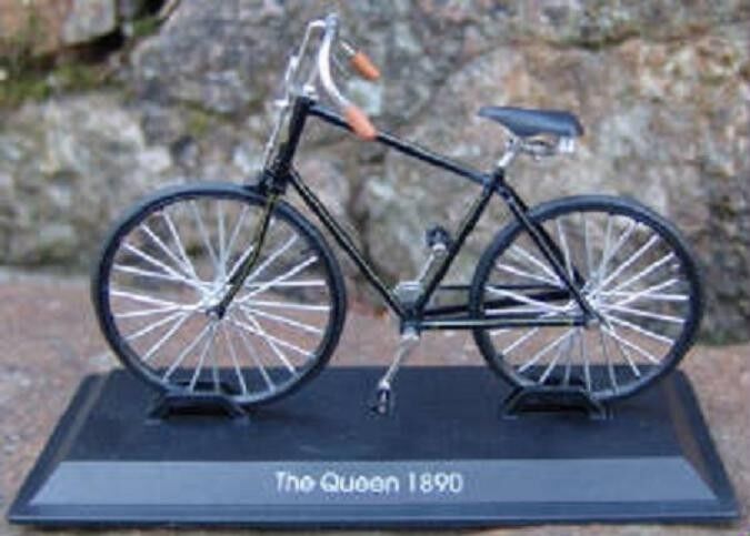 Miniature Queen 1890 Replica DieCast Bicycle 1:15 Scale