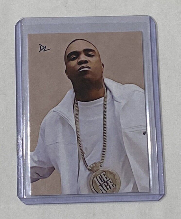 Mike Jones Limited Edition Artist Signed “Rap Icon” Trading Card 1/10