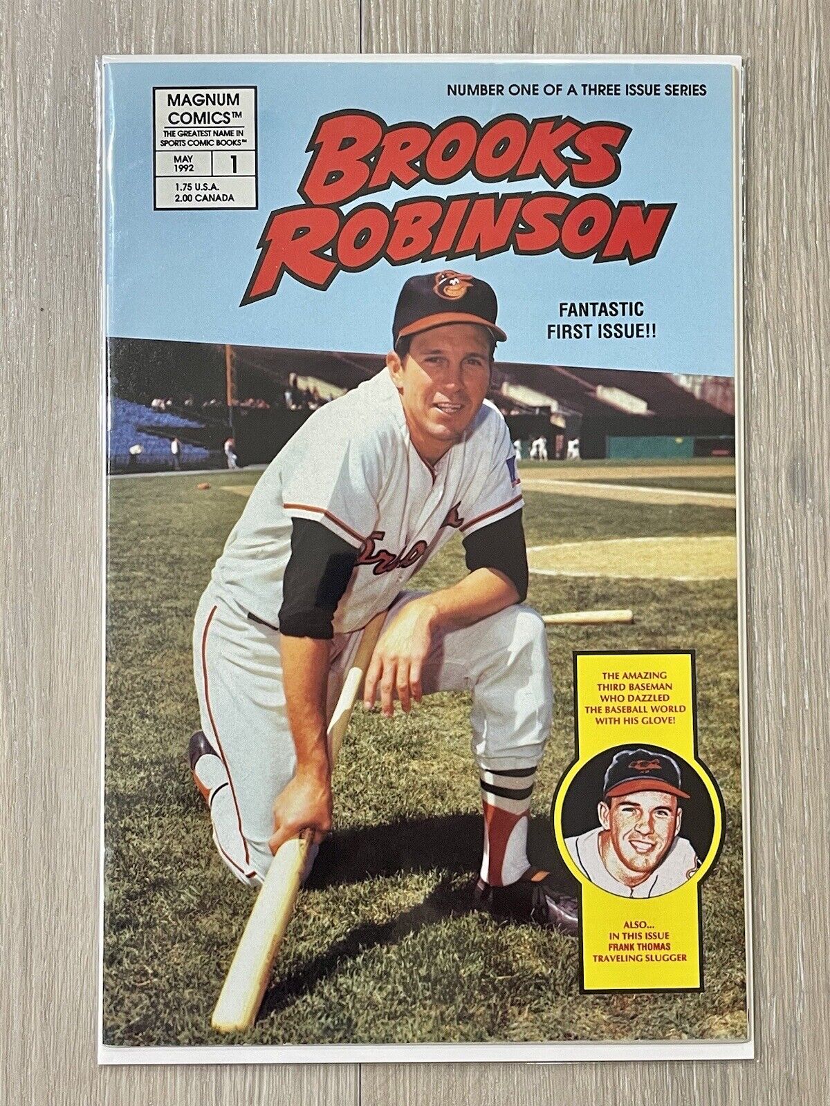 Brooks Robinson #1 Magnum Comics 1992 Great Gift For Baltimore Orioles Fan NM