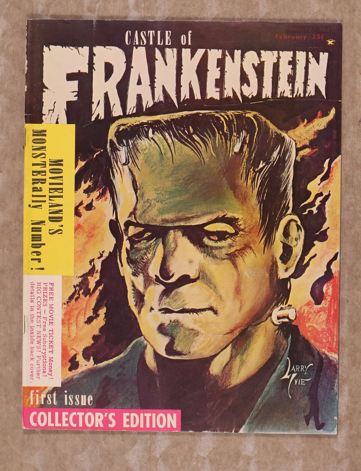 Castle of Frankenstein Magazine #1 FN 6.0 1962