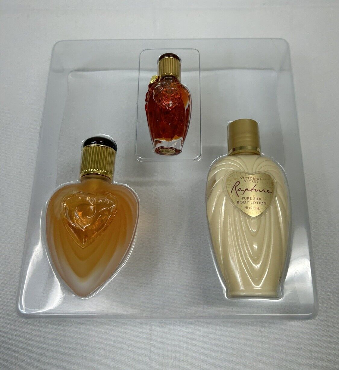 Victoria's Secret Rapture 3 Piece Perfume Gift Set RARE Vintage original Scent