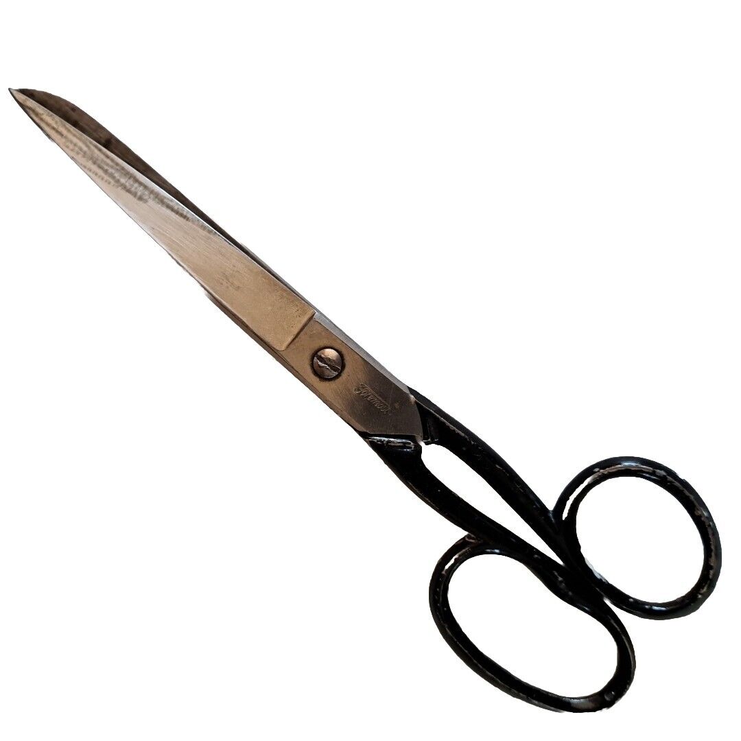 Foremost Shears Made In Italy Scissors Vintage Black Handles 022 - 8\