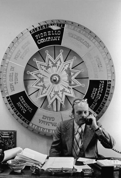 Hal Prince On The Phone 1971 OLD PHOTO