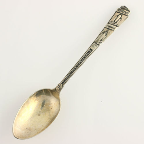 Official Chicago Century Souvenir Spoon Sterling Silver Vintage Collectors 1933