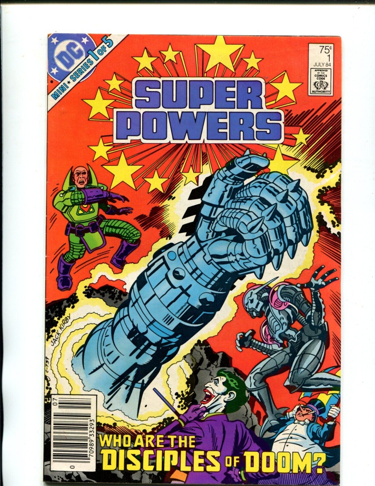 Super Powers #1-5  1984 Jack Kirby