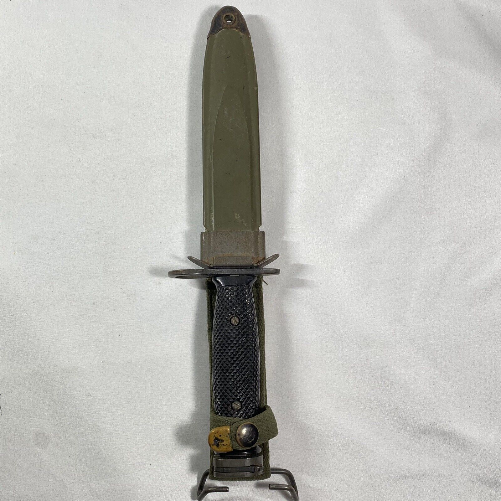 Imperial US M7 Bayonet Knife with USM8AI Scabbard Vintage Chipped