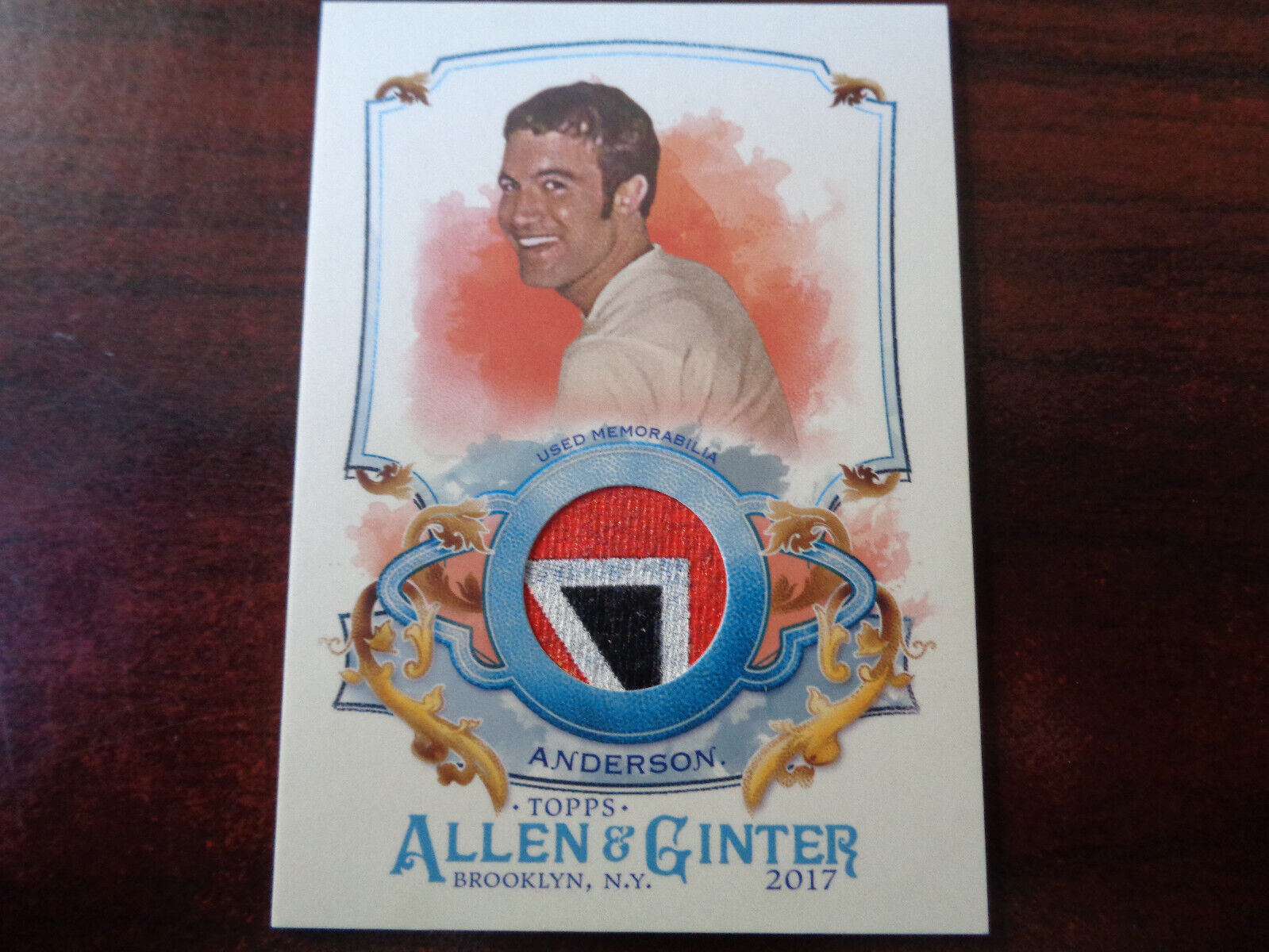 2017 Topps Allen & Ginter Tom Anderson Fabric RELIC My Space Co-Founder #FSRA-TA