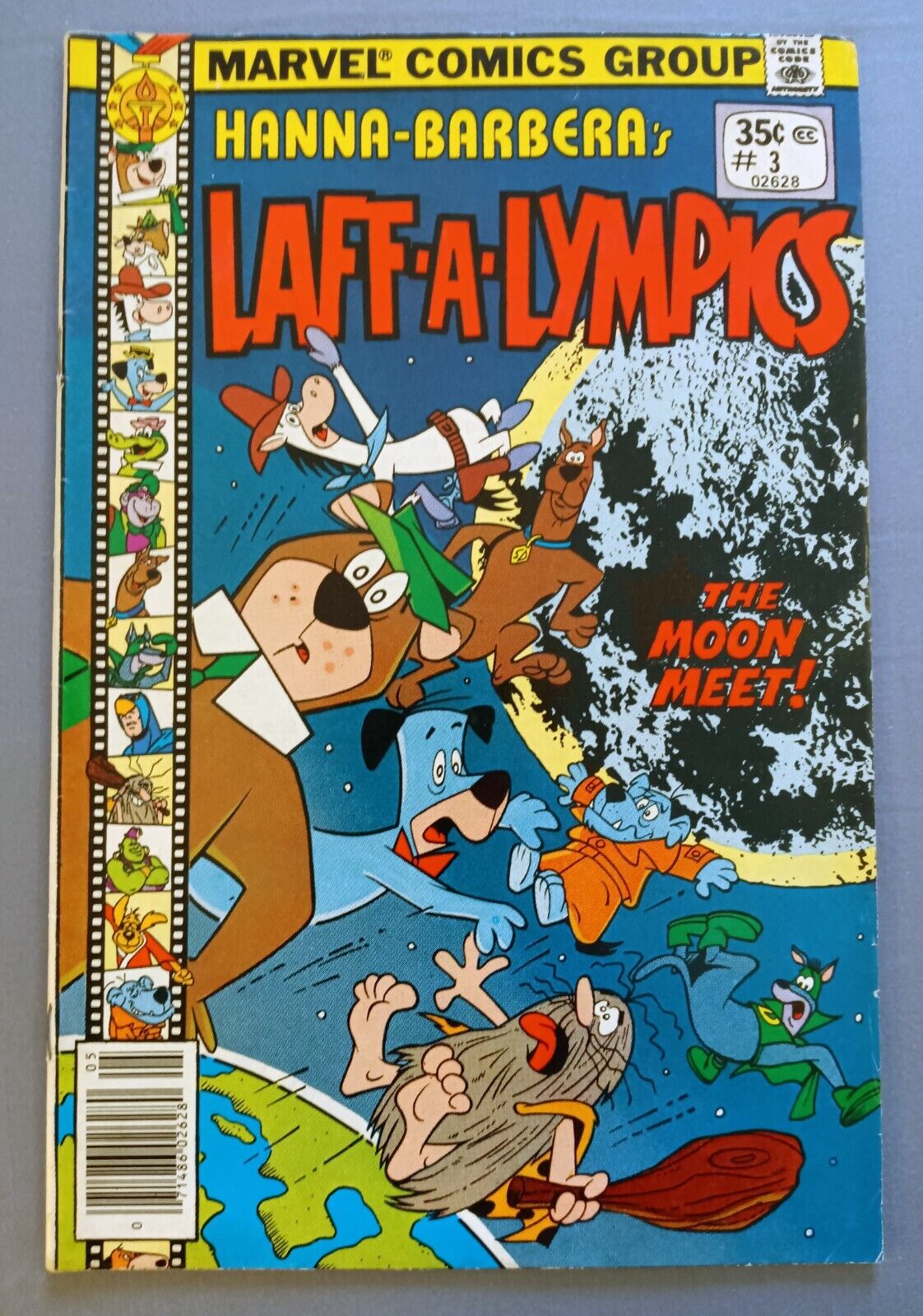 LAFF-A-LYMPICS #3, MARVEL COMICS, HANNA-BARBERA\'S, YOGI BEAR, BRONZE, FN+, 1978