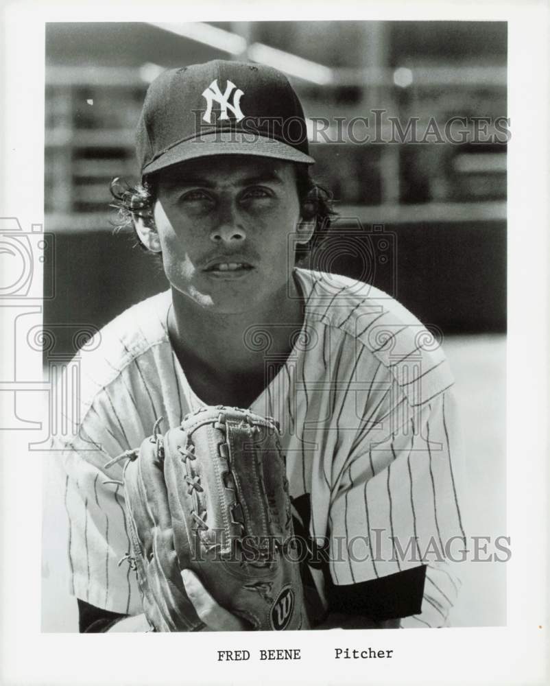 Press Photo New York Yankees Pitcher Fred Beene - lrs27585