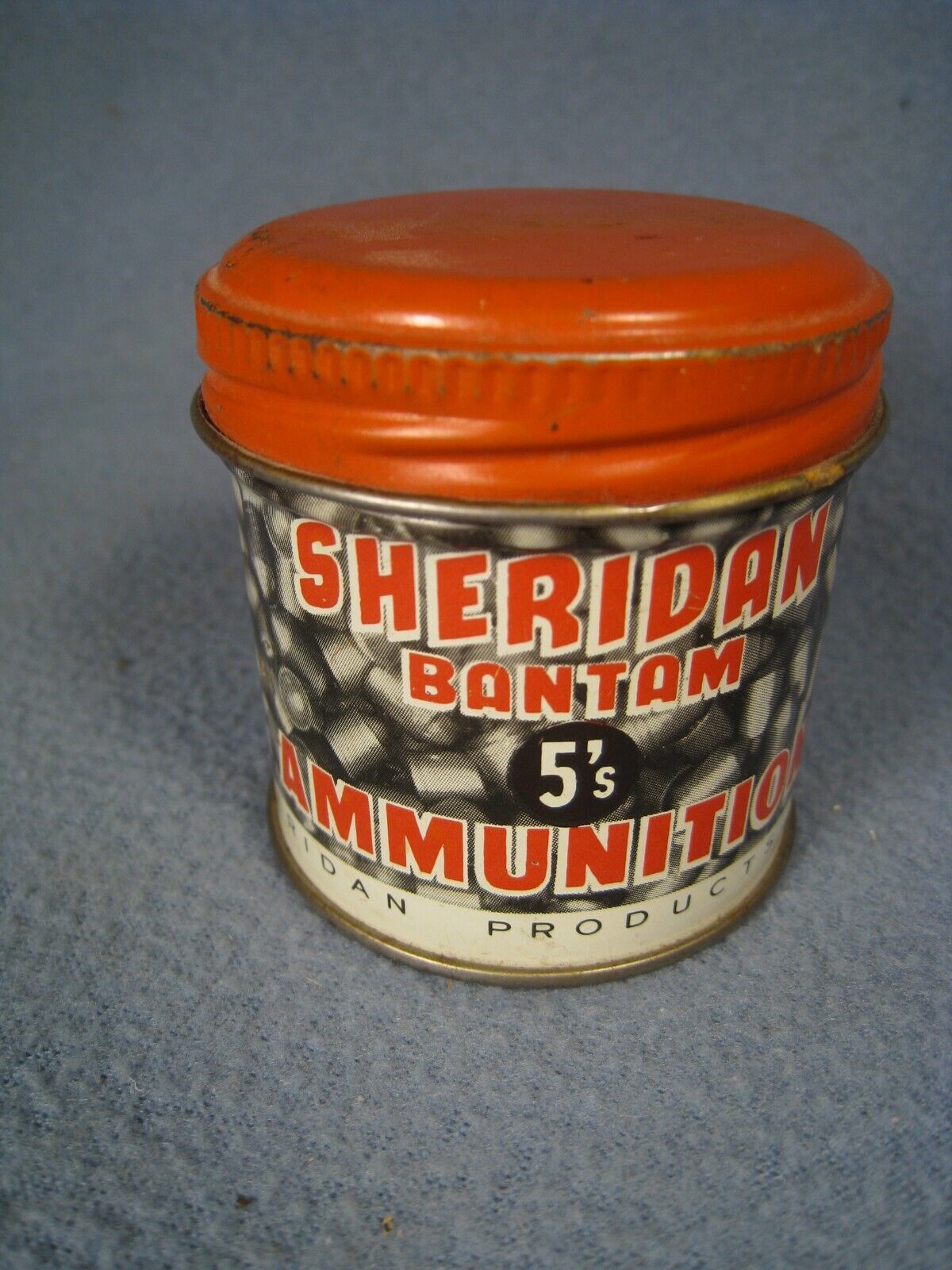 Rare Vintage Empty Sheridan Bantam 5 MM Tin Racine Wis.
