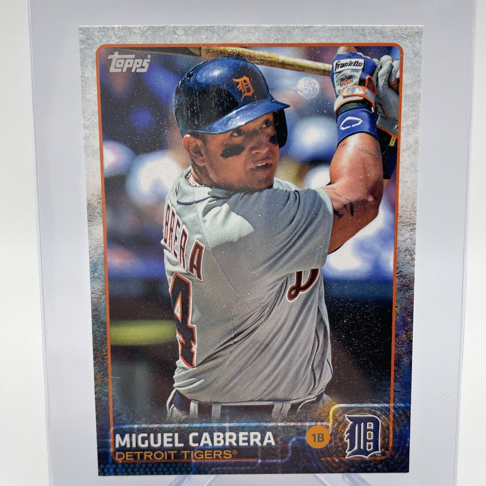 2015 Topps Miguel Cabrera Baseball Card #200 Mint 