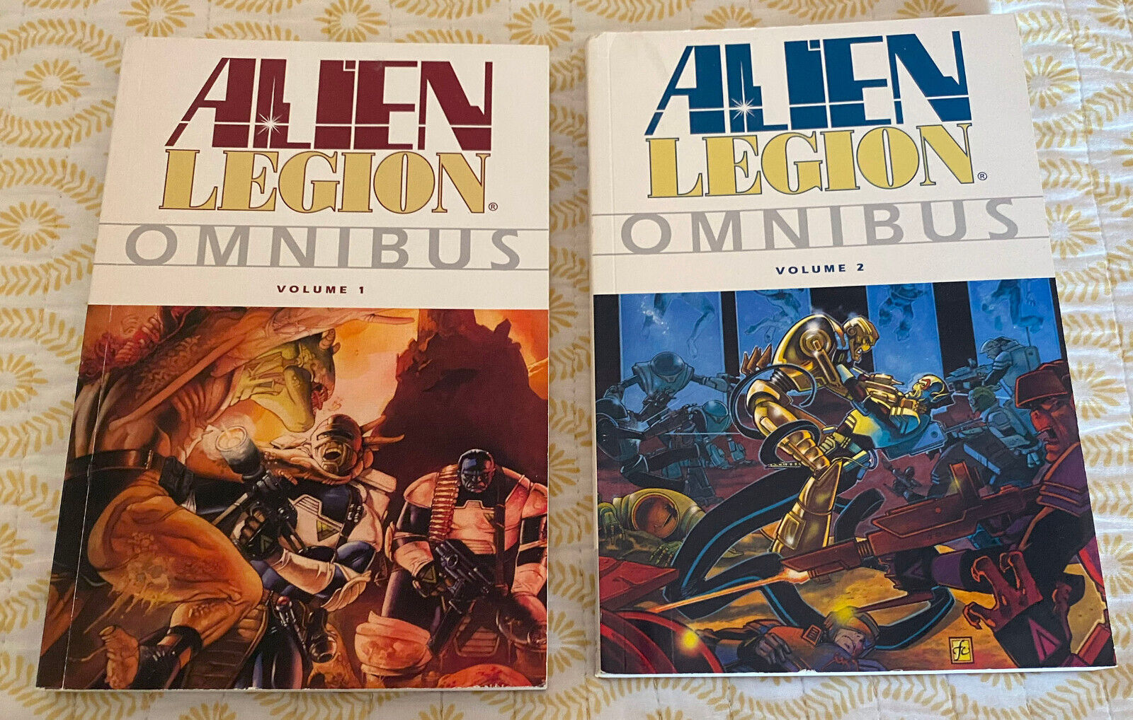 Alien Legion Omnibus Volumes 1 & 2 | Marvel | Dark Horse Books 2009 & 2010