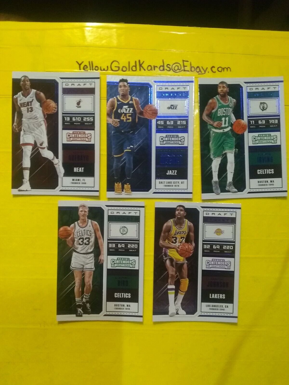 2018 Contenders  Basketball blue foil (pick your card)