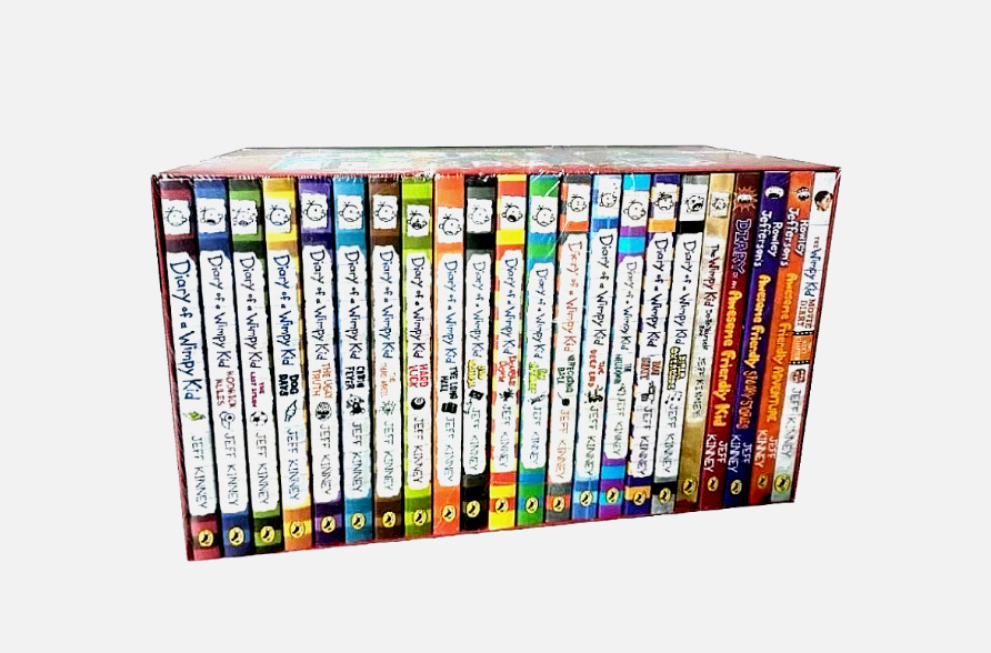 Jeff Kinney Diary of a Wimpy Kid 23 Books Collection Set, Complete Series 1-23