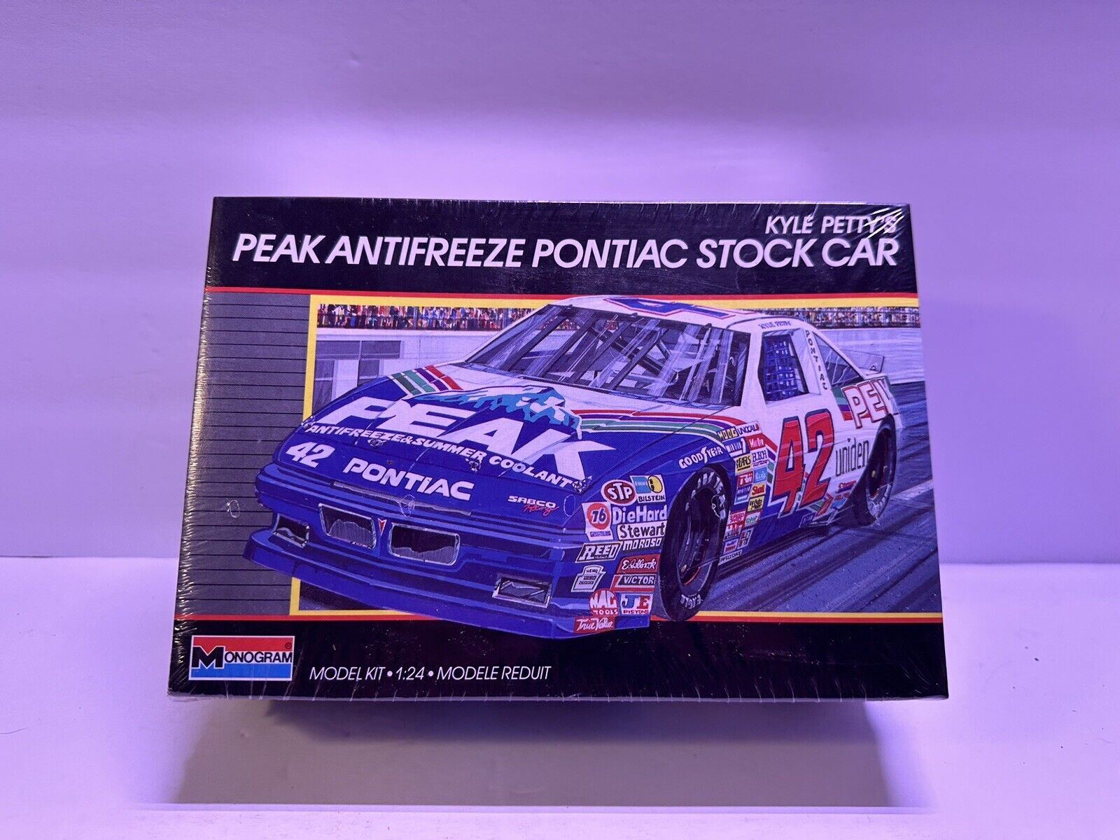 Monogram 1/24 Kyle Petty #42 Peak Pontiac Grand Prix NASCAR Model Sealed #2906