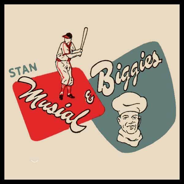 Fridge Magnet - Stan Musial Biggies Restaurant St Louis MO
