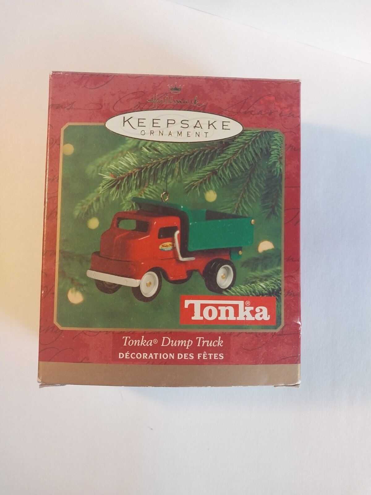 Vintage Hallmark Keepsake Ornament Dated 2000- “TONKA Dump Truck” QX6681