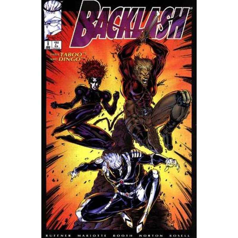 Backlash #9 in Very Fine condition. Image comics [j\'