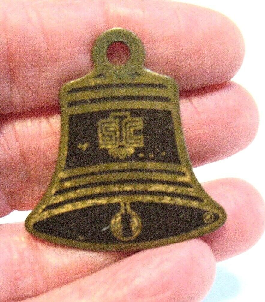 Schulmerich Carillons Bells Chimes Advertising Fob Sellersville PA VINTAGE