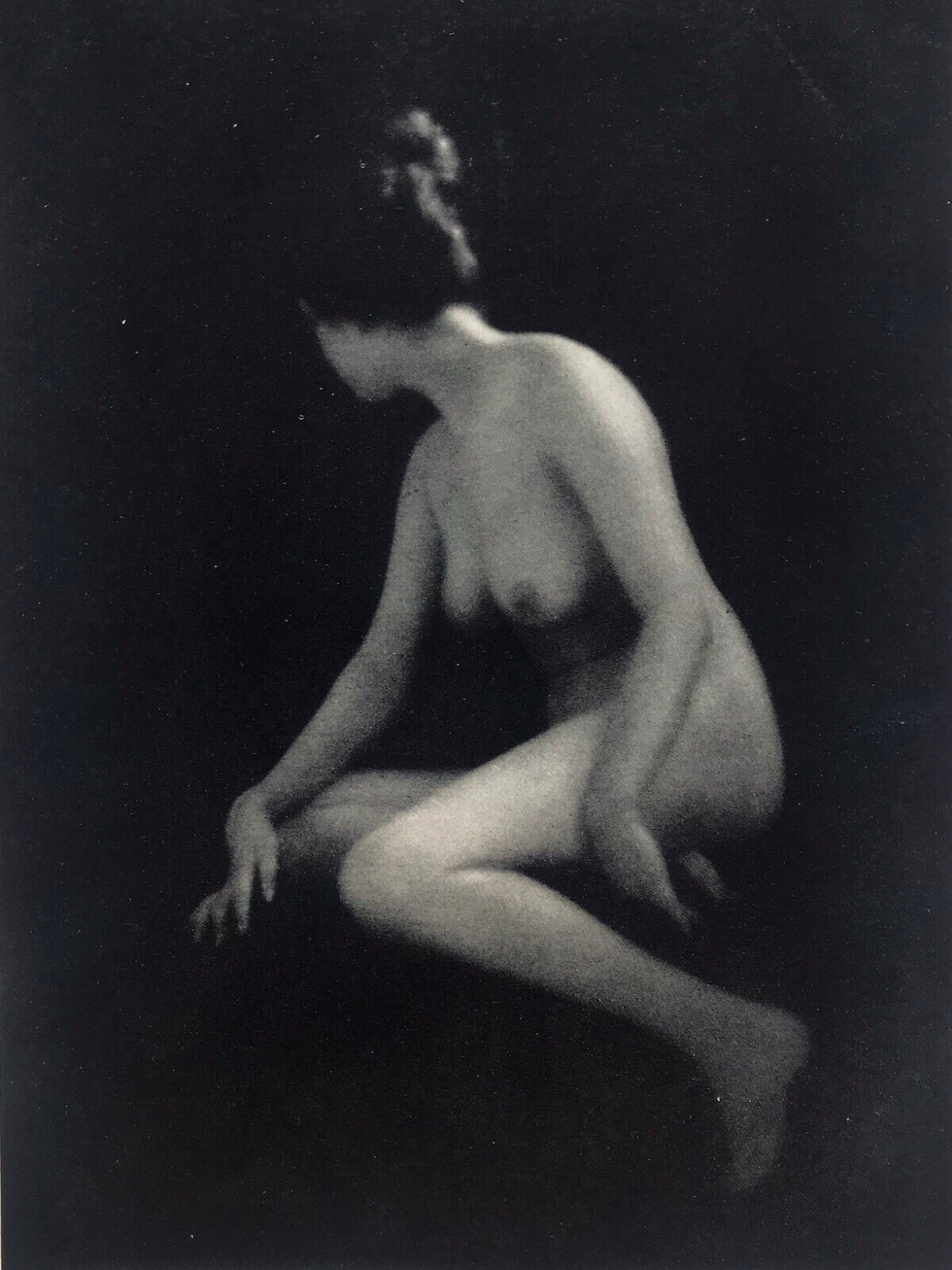 Moody nude study 1923 by Marian Lewis 1878-1942