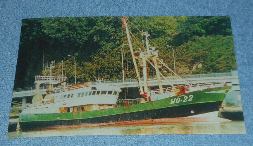 Vintage Irish Fishing Boat Photo Wexford Trawler Vessel WD22 \