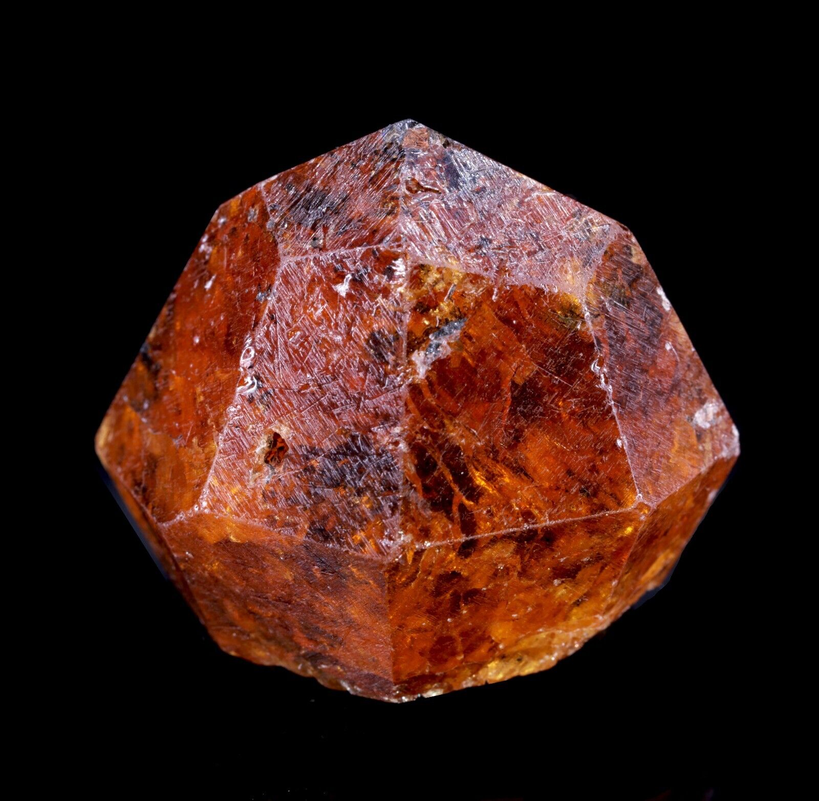 Excellent Spessartine Garnet Crystal from Loliondo, Tanzania