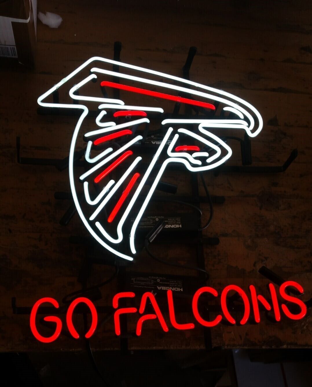 CoCo Atlanta Falcons Go Falcons Logo Beer Neon Sign Light 24\