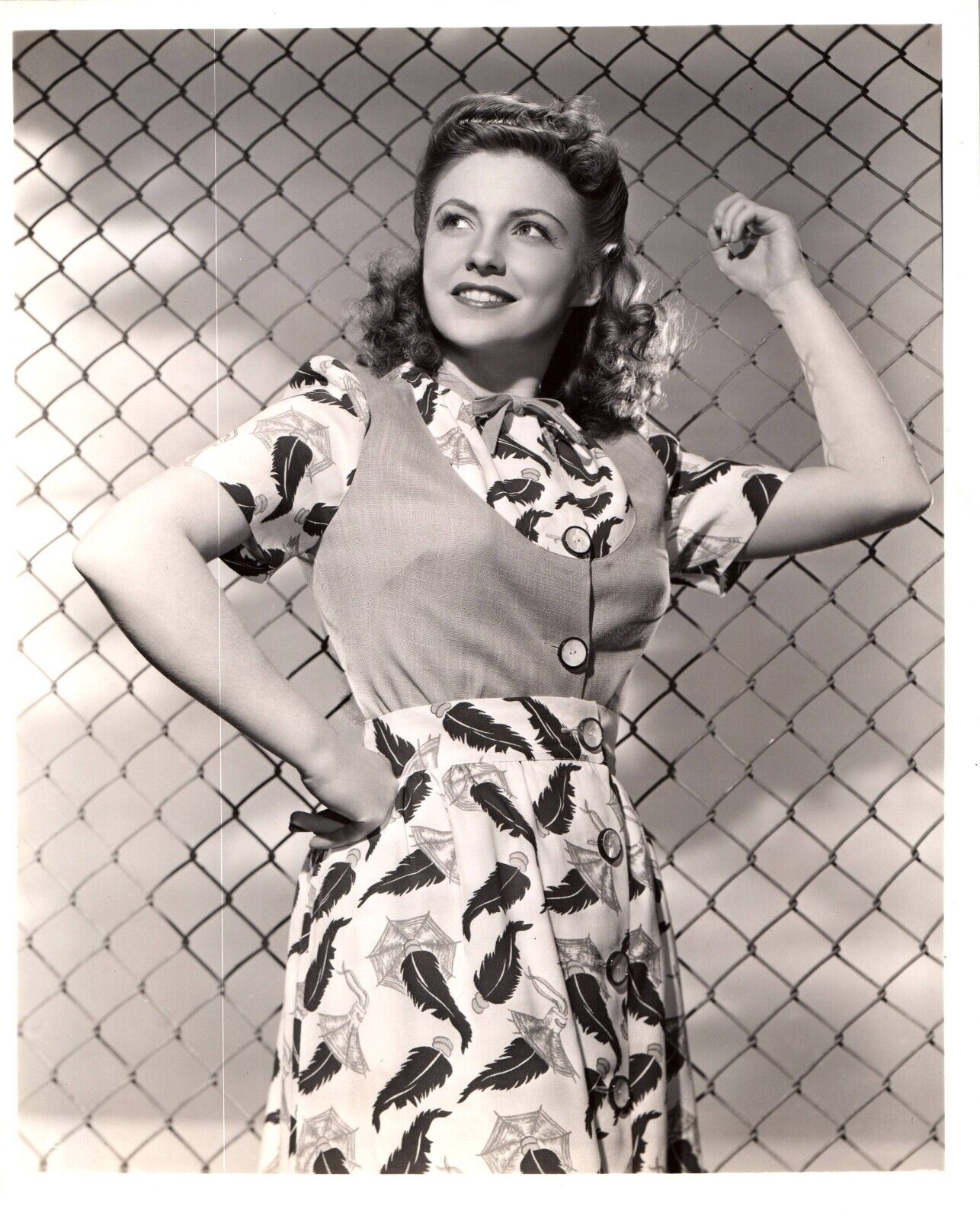 Joan Leslie (1943) ❤ Original Vintage - Stylish Beauty Photo by Bert Six K 347