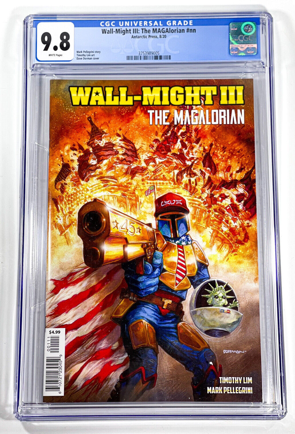 Wall-Might III: The Magalorian (2020) #1 - Dave Dorman Cover - Trump CGC 9.8