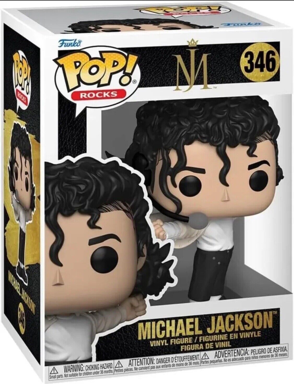 Michael Jackson (Super Bowl) Funko Pop Rocks - Mint - Ships Now