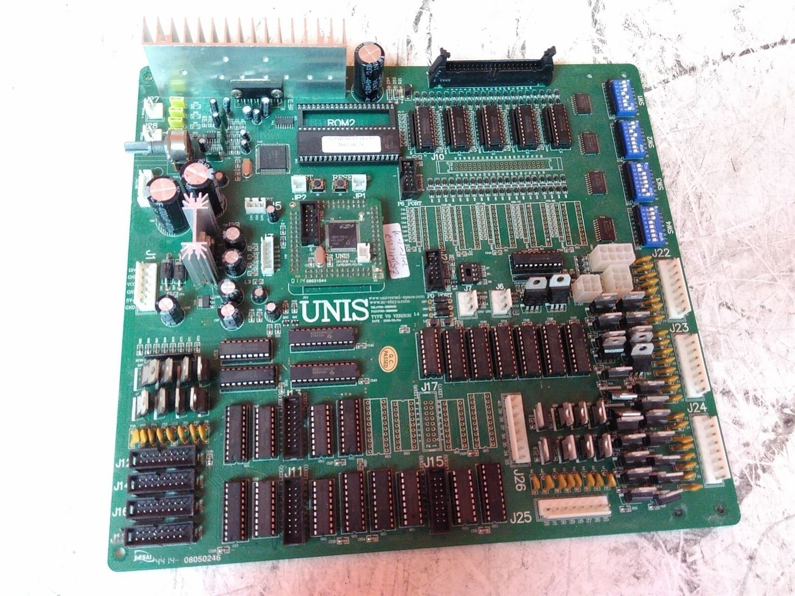 Defective UNIS Type V9 Version 1.4 Controller Board From Beat The Goalie