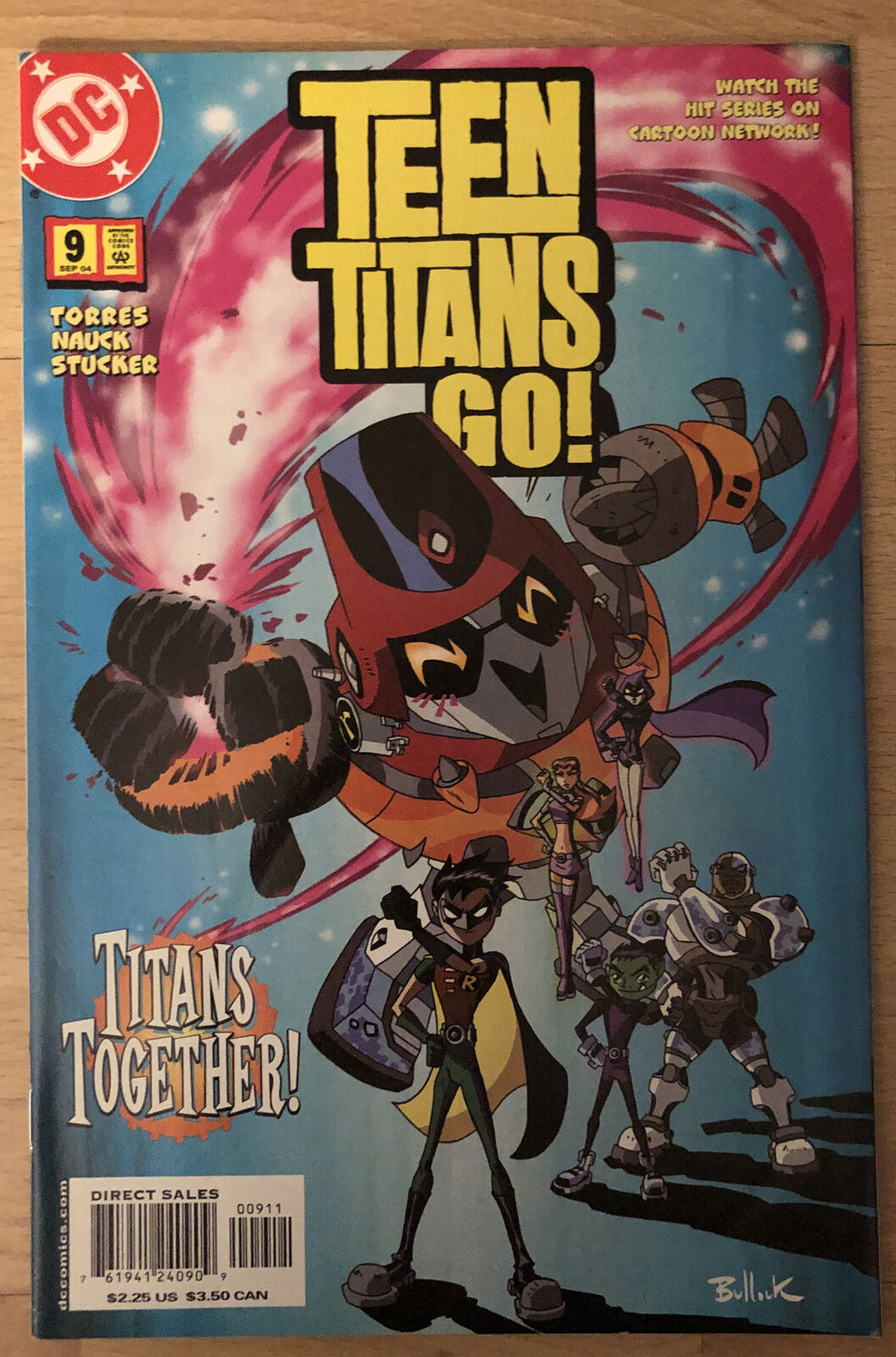 Teen Titans Go #9 Ads: Magic Gathering Albert Pujols Curt Schilling Harry Potter