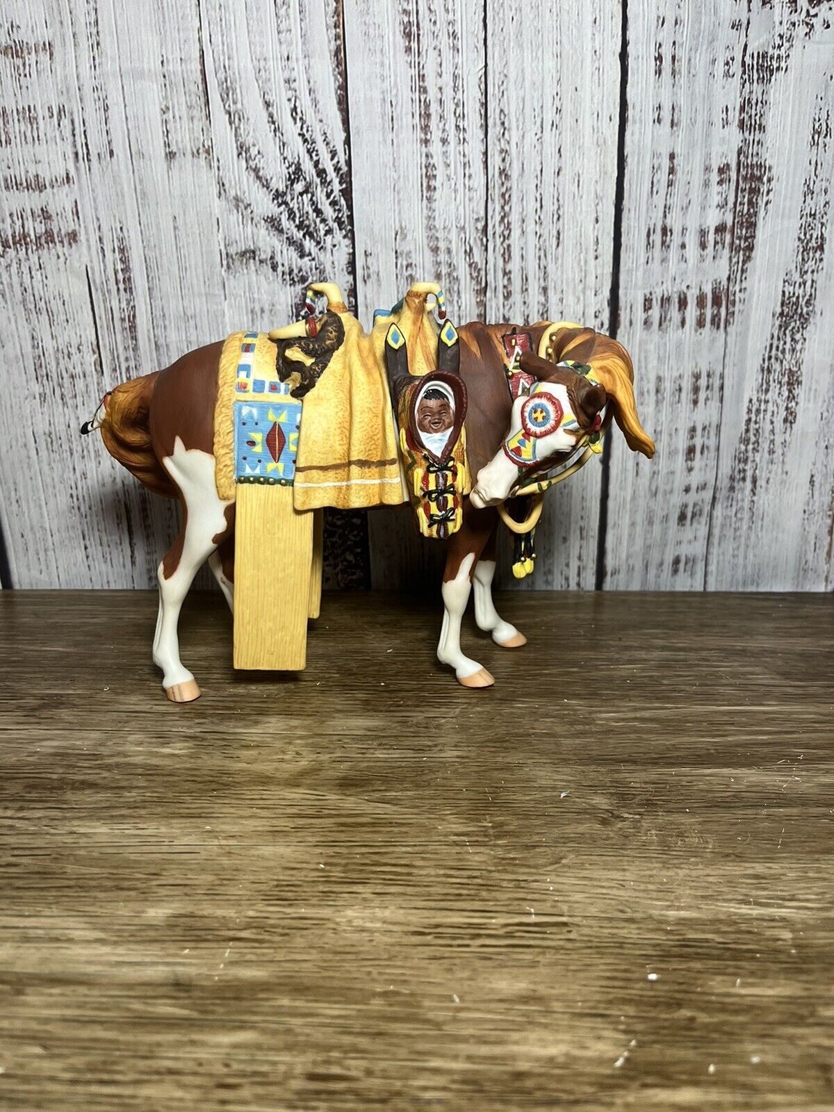Breyer Porcelain “Family Horse” Si-Ce-Ca Shon’ge Indian Pony Native American