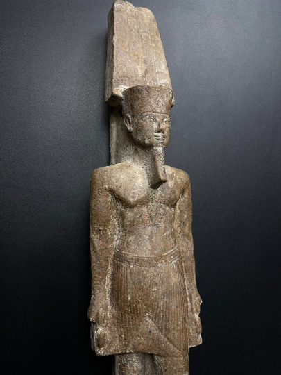 Fantastic Large Replica of AMUN-RA (god of the sun) standing