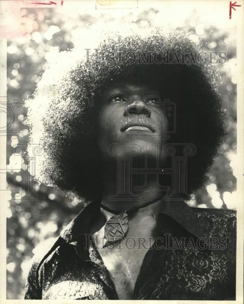 1971 Press Photo Willie Calhoun, Black Ensemble director, University of Houston