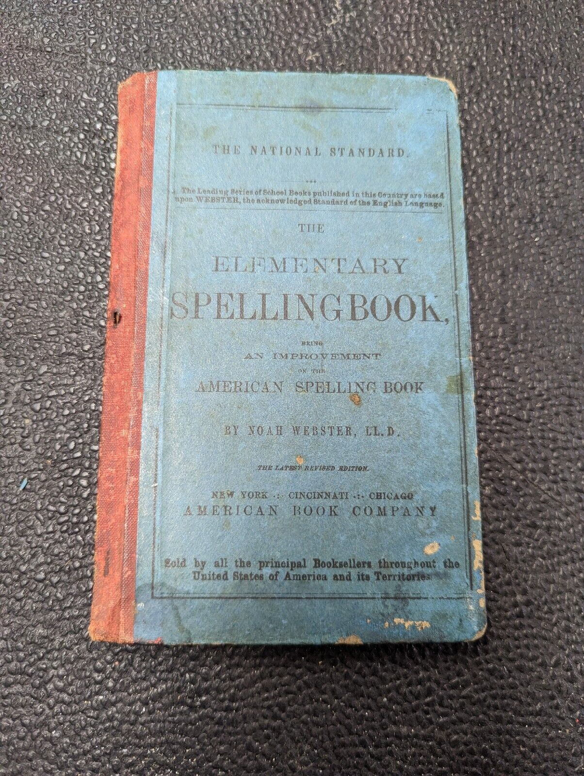 1880 The Elementary Spelling Book