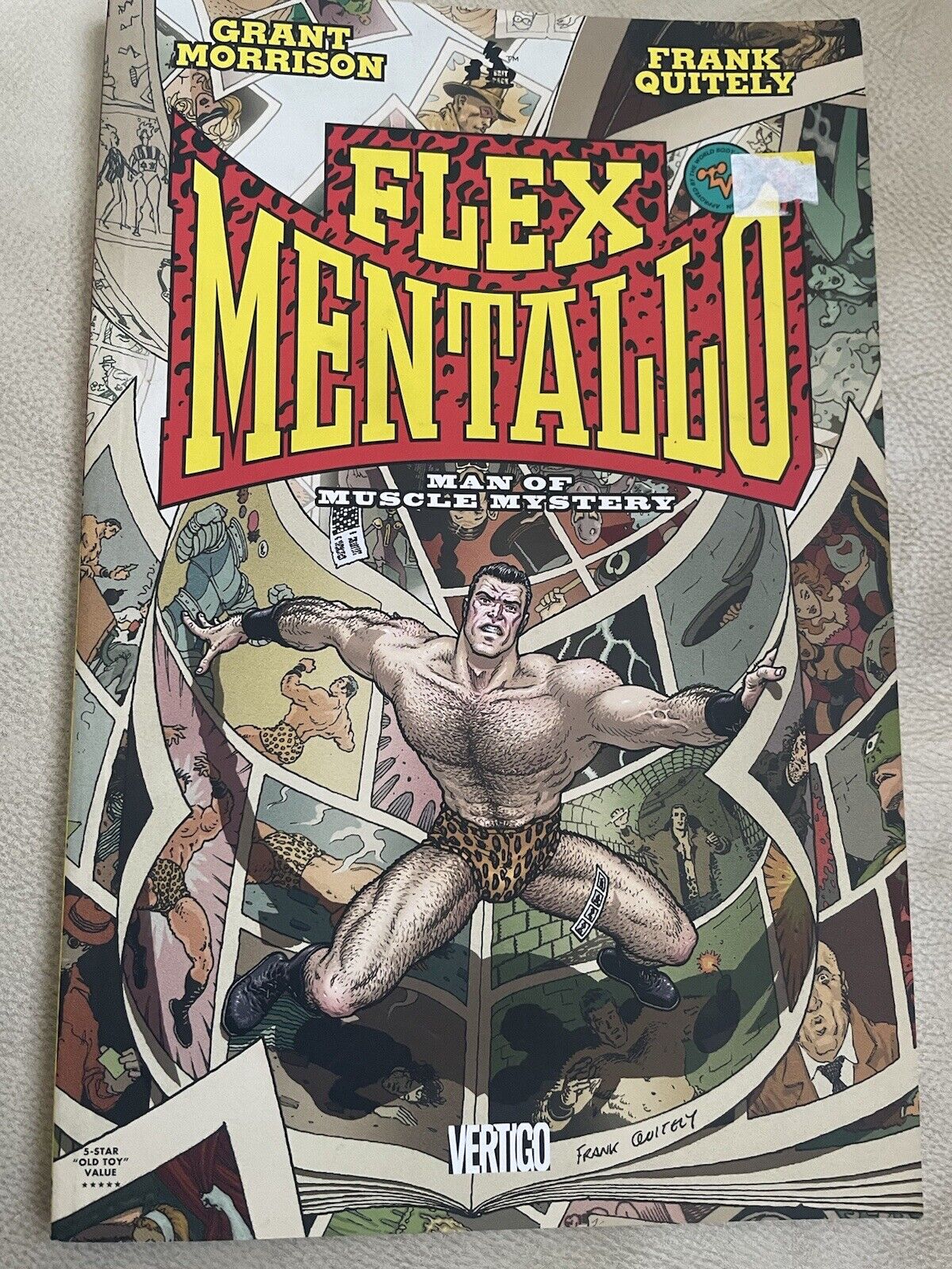 Flex Mentallo: Man of Muscle Mystery Paperback Grant Morrison Some Wear
