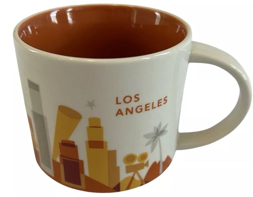 2014 Starbucks You Are Here Collection Los Angeles 14oz Cup Mug New No Box