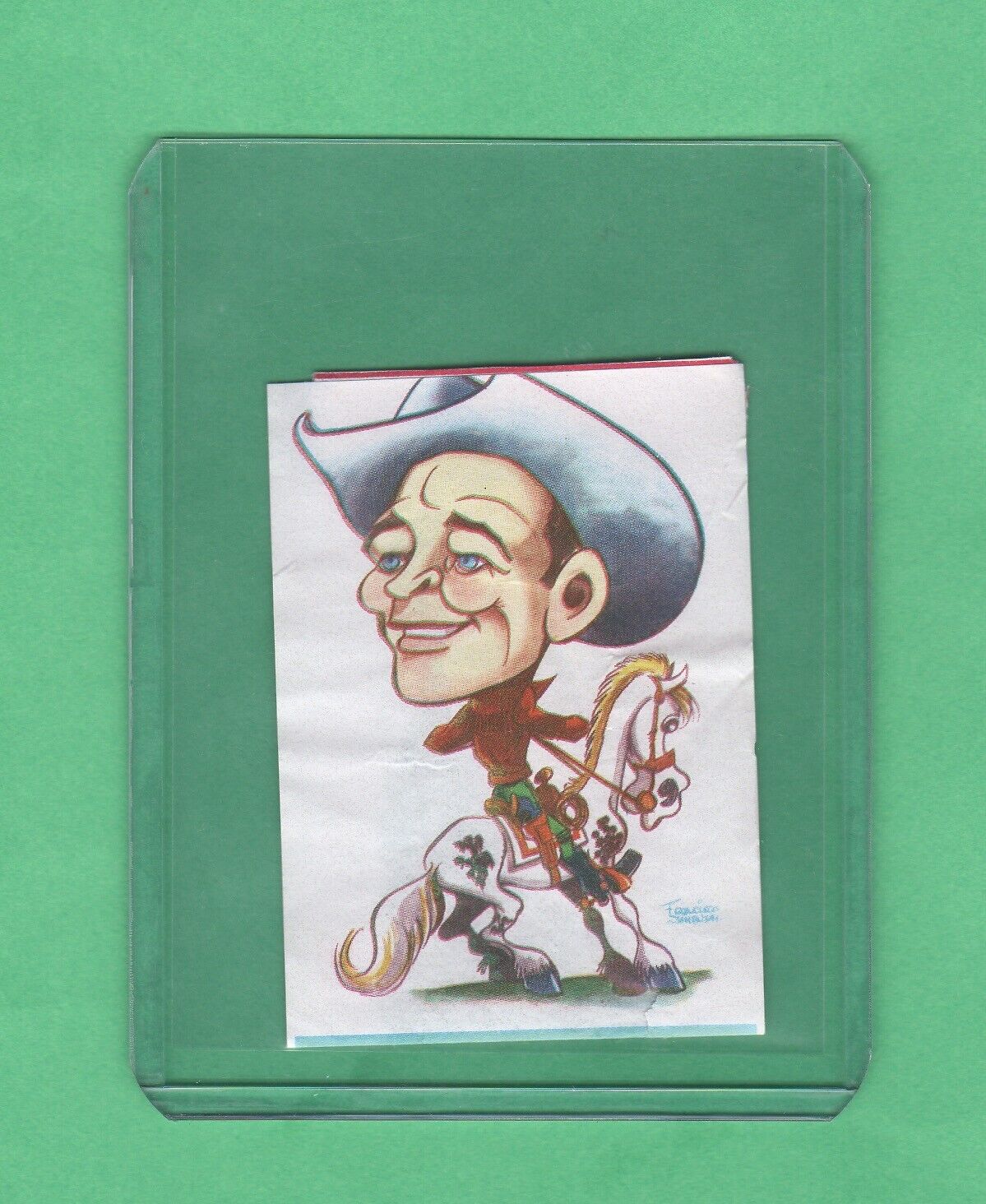 Roy Rogers  1960\'s  Annonymous   Western Film  Card  Scarce