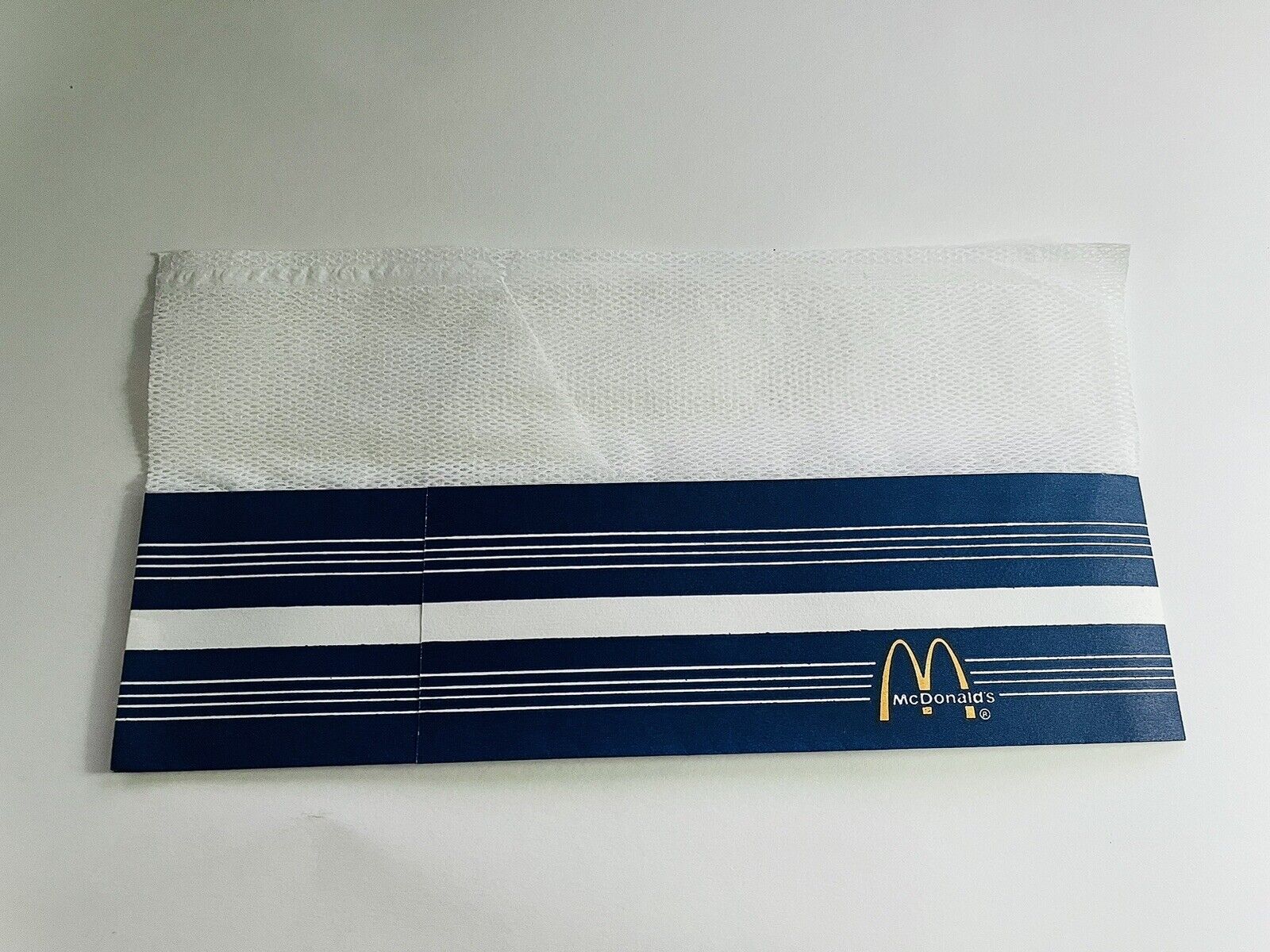 Vintage McDonald\'s Adjustable Paper Hat Uniform Piece New Old Stock 1970s